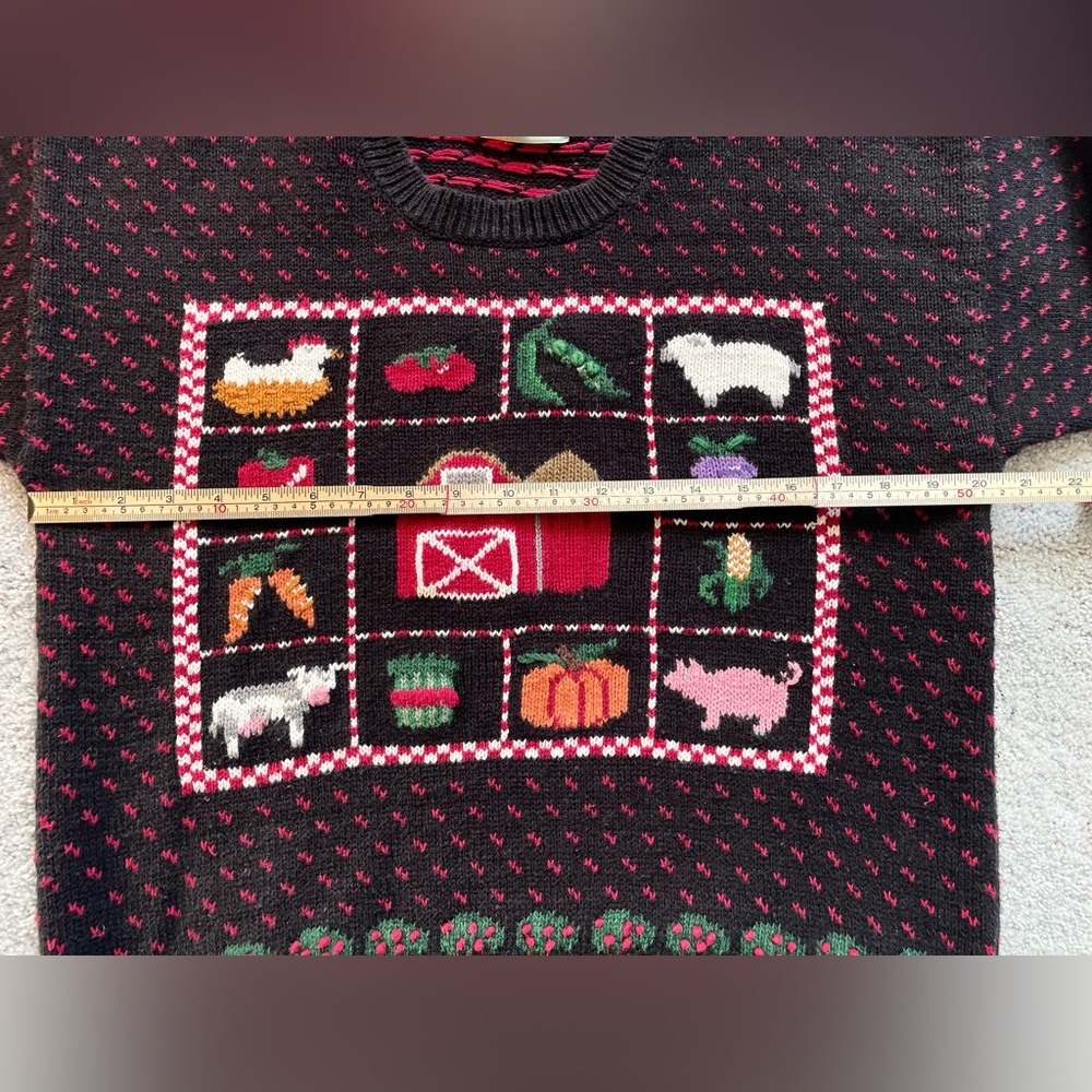 Vintage Northern Isles Knit Farm Sweater ✨🐄 - Picture 8 of 10